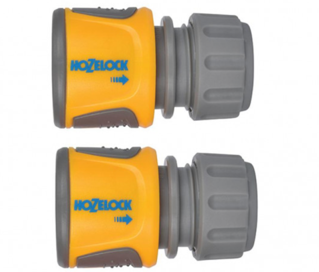 Hozelock 2070 Hose End Connector TWINPACK