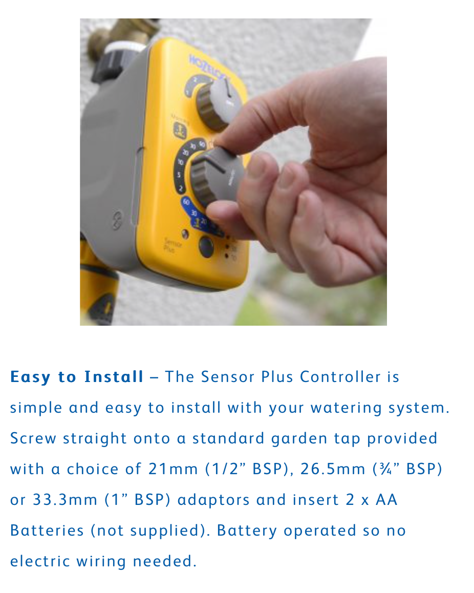 Hozelock 2214 Sensor Controller Plus