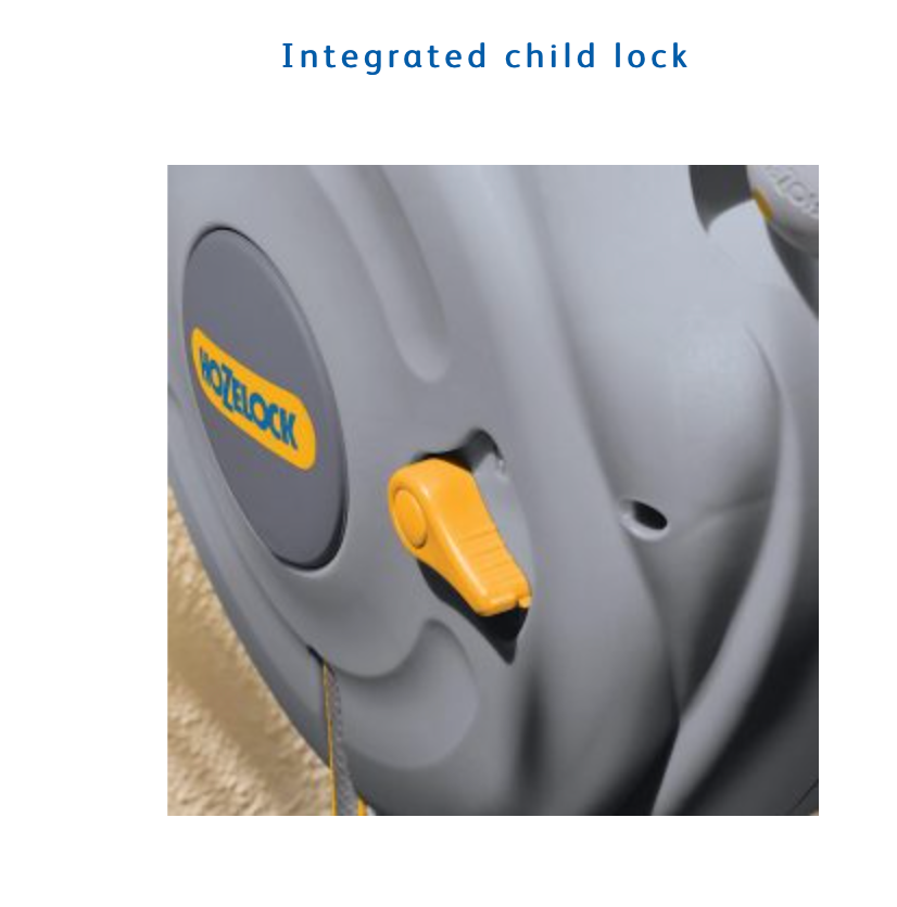 Hozelock Wall Mounted Auto Reel with 10m Hose and fittings