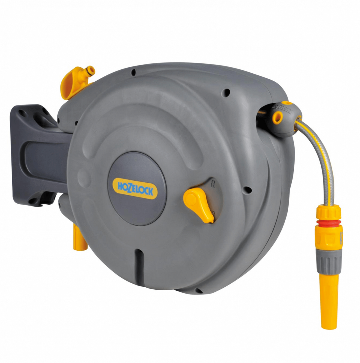 Hozelock Wall Mounted Auto Reel with 10m Hose and fittings
