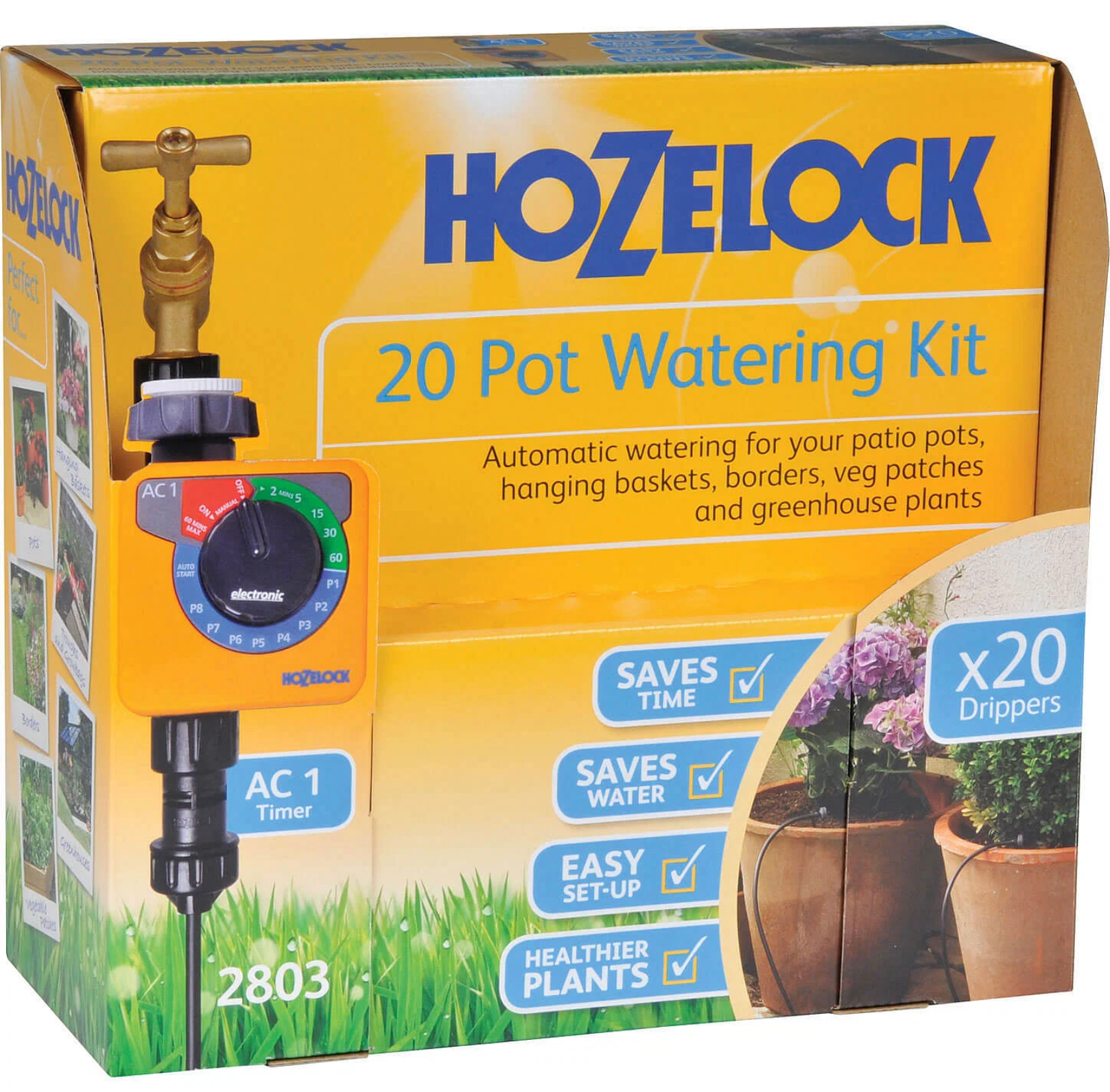 Hozelock 2803 20 Pot Watering Kit