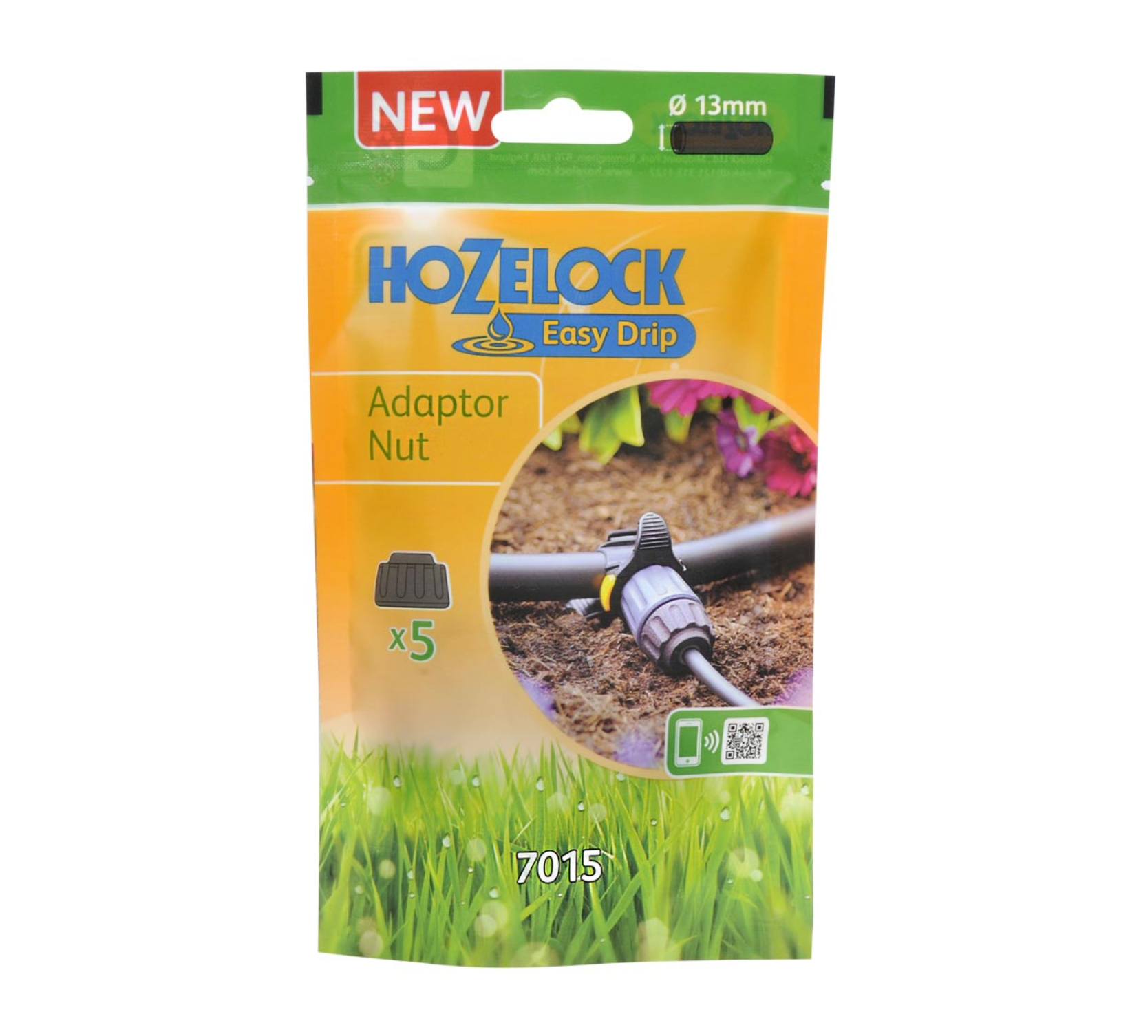 Hozelock 7015 Adaptor Nut - Pack of 5