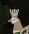 Gisela Graham Pheasant Wooden Hanging Christmas Decoration