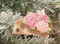 Gisela Graham Pink Hydrangea Wood Themed Christmas Decorations