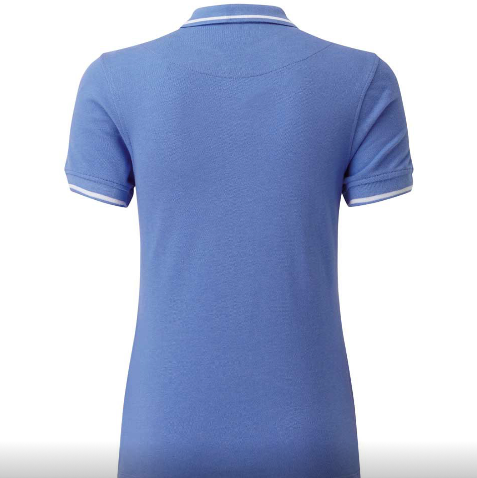 Women's Gill Crew Polo Shirts - Light Blue - Size 10