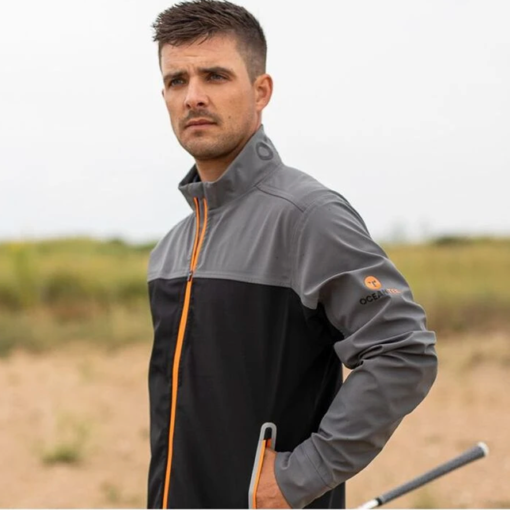 Oceantee Beluga Waterproof Jacket BLACK - 5 Sizes Available