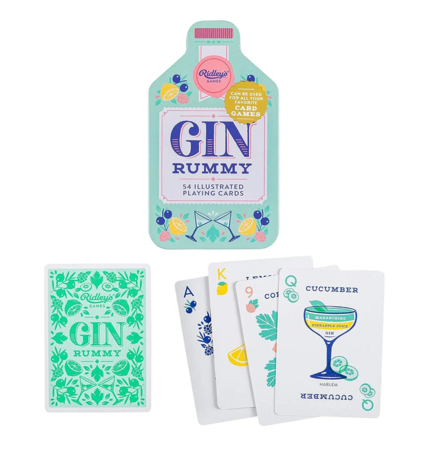 Gin Rummy - Illustrated Playing Cards