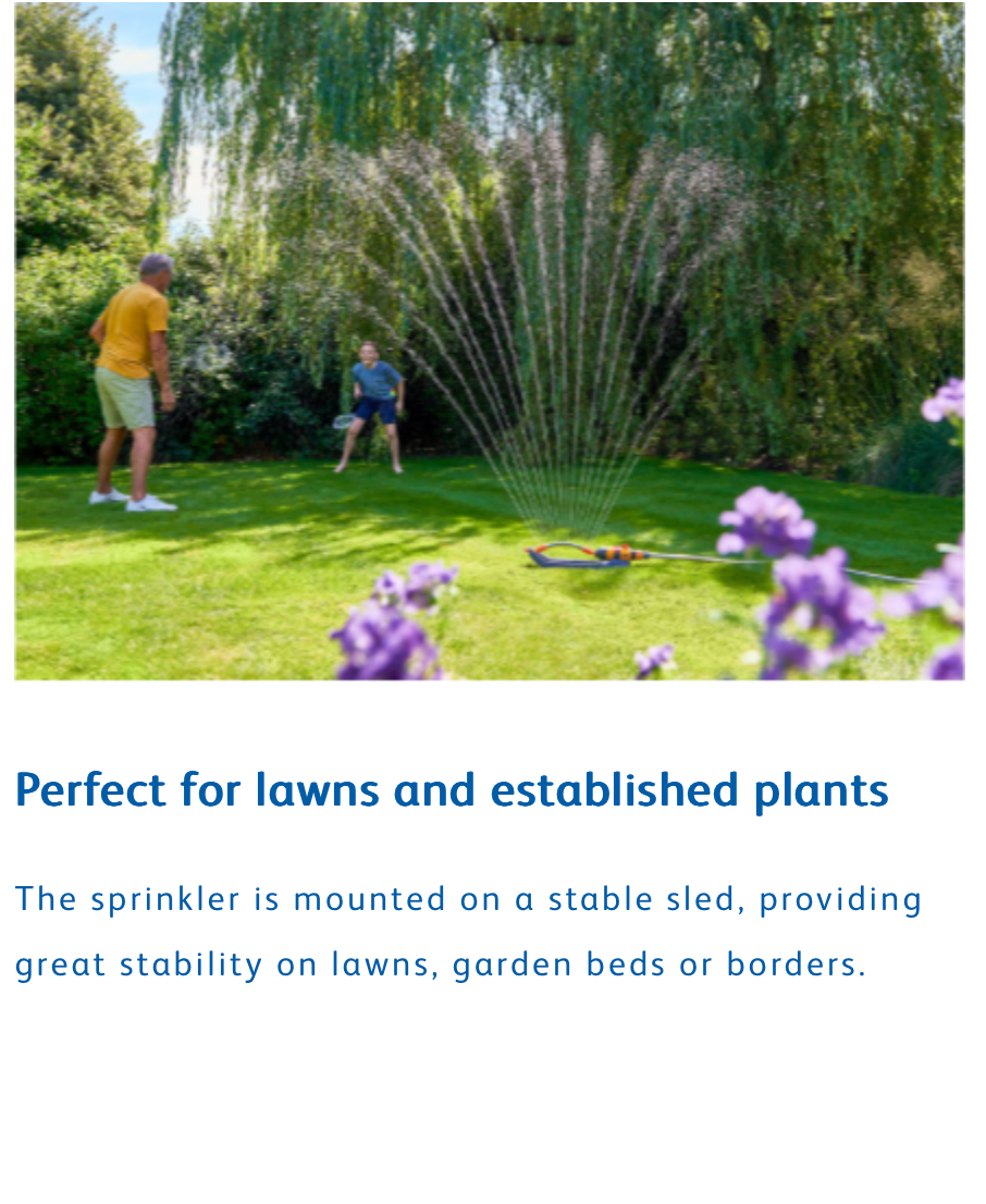 Hozelock Aquasave Pro 220m2  Rectangular Sprinkler