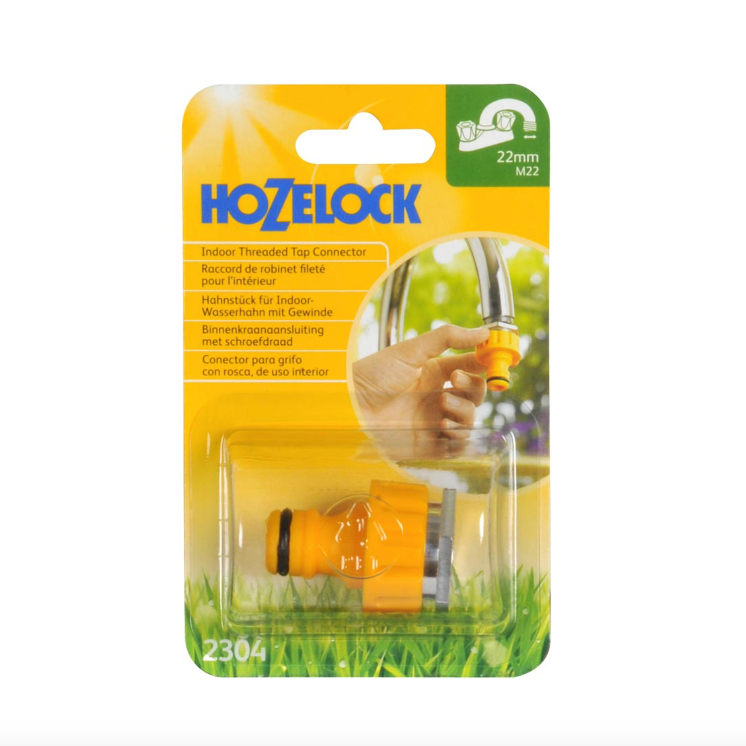 Hozelock 2304 Indoor Threaded Tap Connector