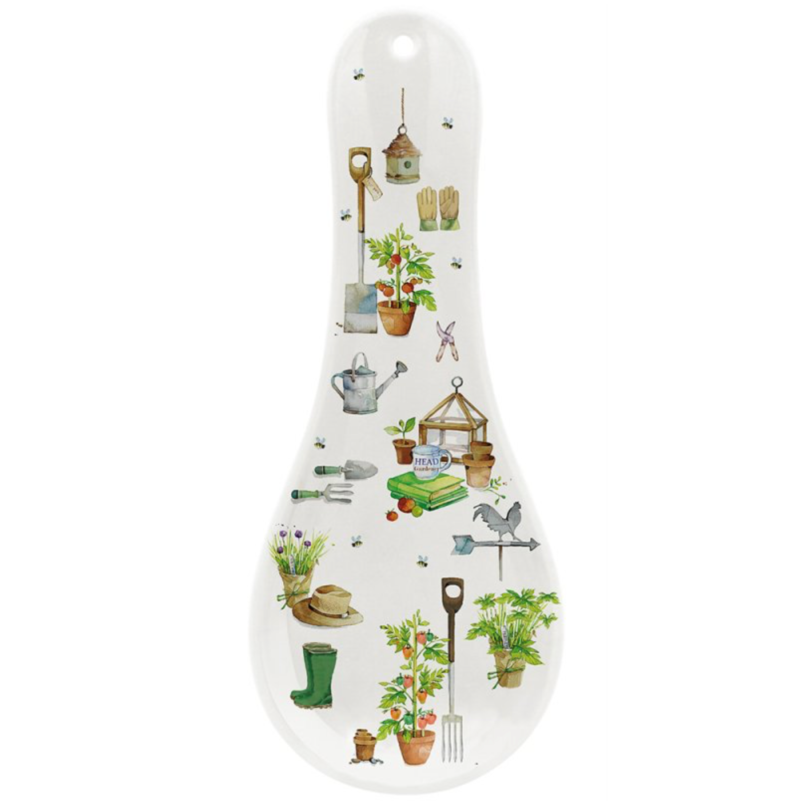 The Leonardo Collection "Green Fingers" Spoon Rest