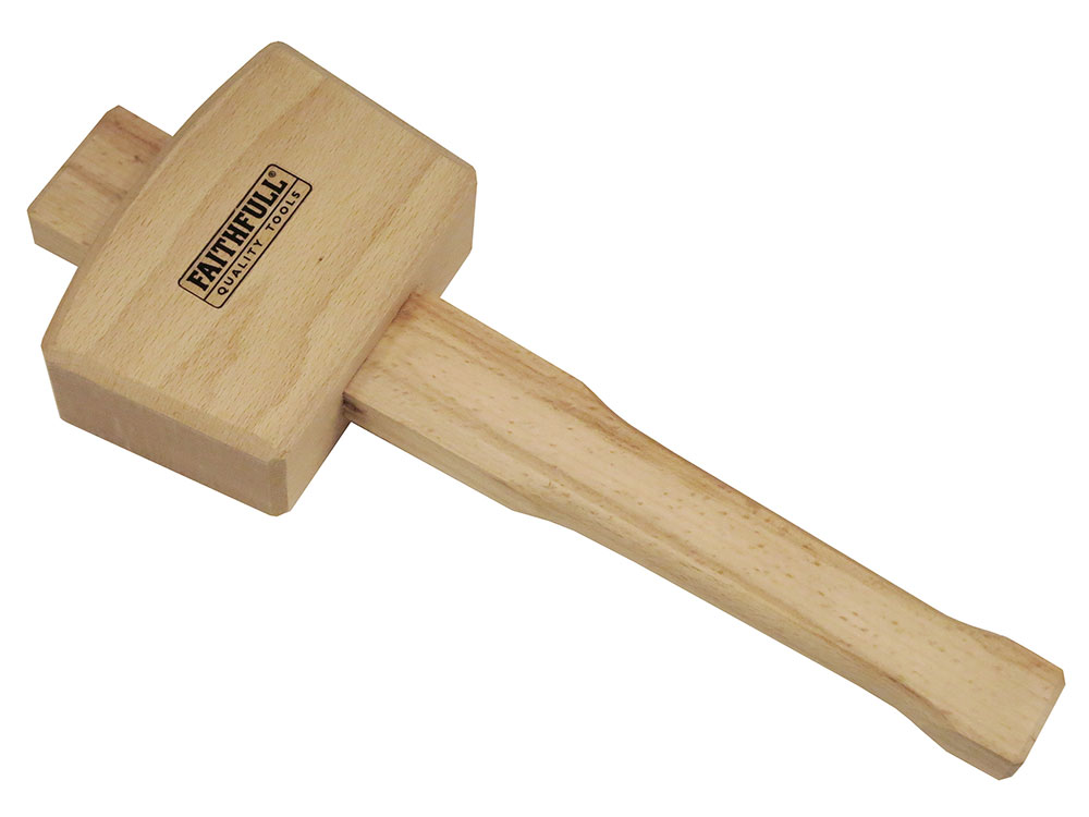 Faithfull Quality Tools Carpenters Beech Mallet