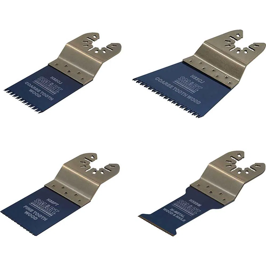 Smart Multi-Tool Blade Set 4pc - Fits Most Brands