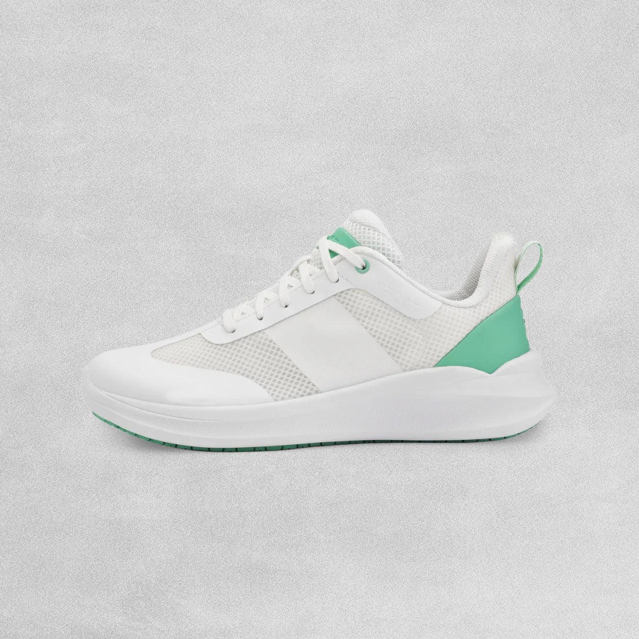 ezeez 24/7 Comfort Ladies Workwear Trainer Stella Spearmint - White