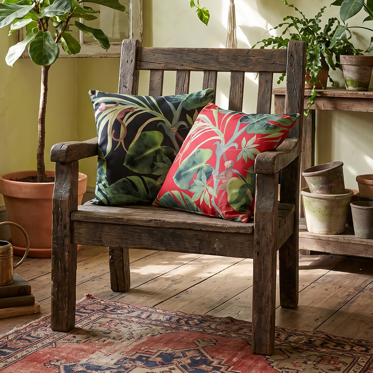 Lisa Pryde Luxury Botanical Polyester Filled Cushion Collection