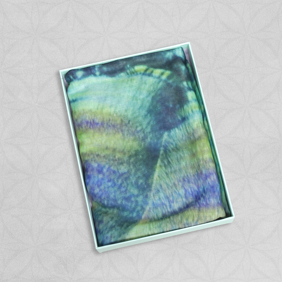 Weavermill Boxed Vintage Scarf " Watercolour" - Various Colours