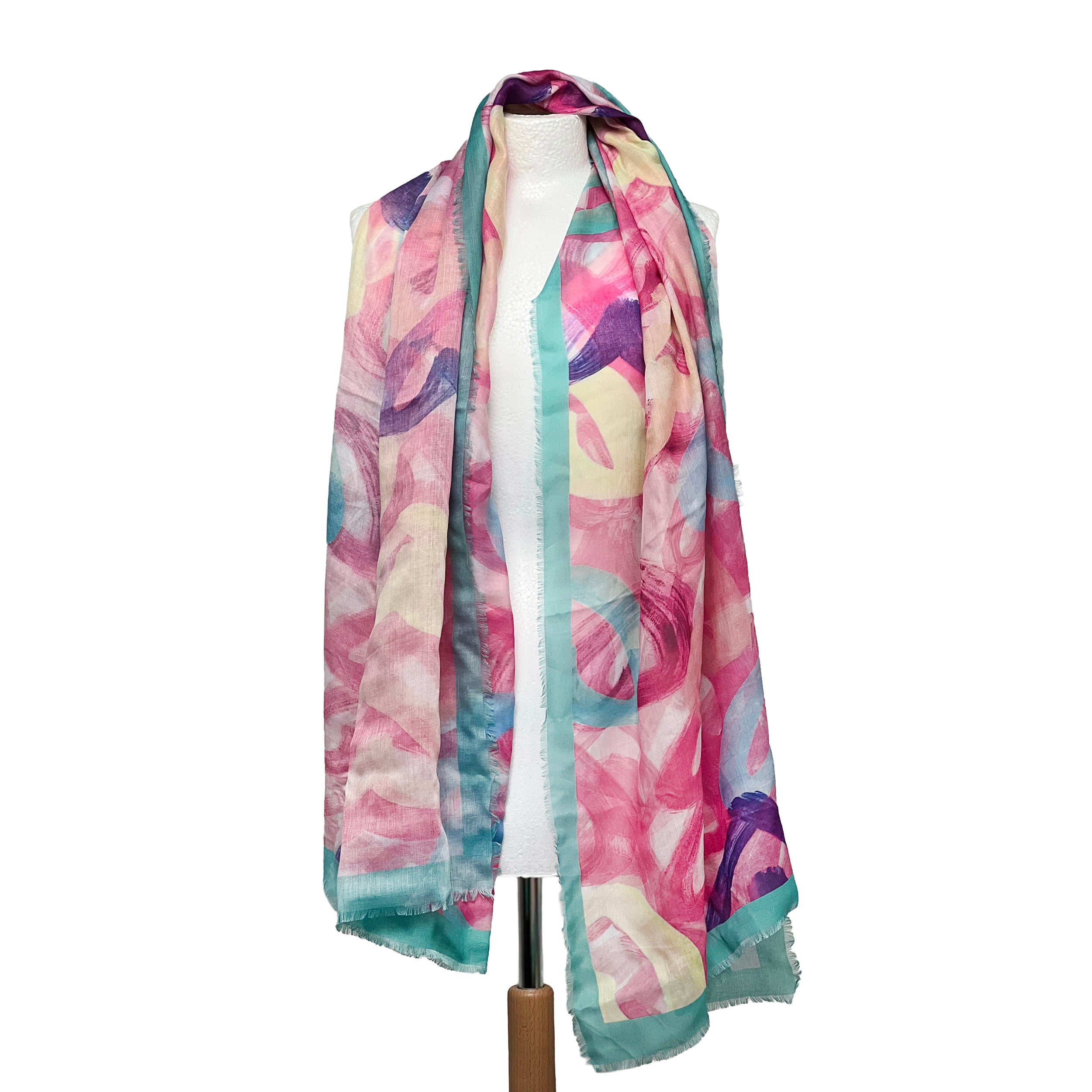 Weavermill Boxed Vintage Scarf " Brushed Hearts" - Various Colours