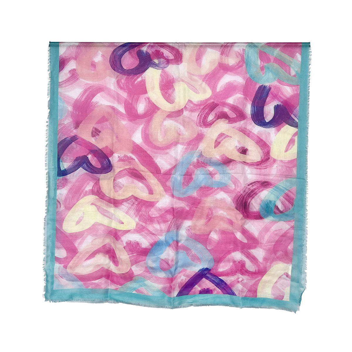 Weavermill Boxed Vintage Scarf " Brushed Hearts" - Various Colours