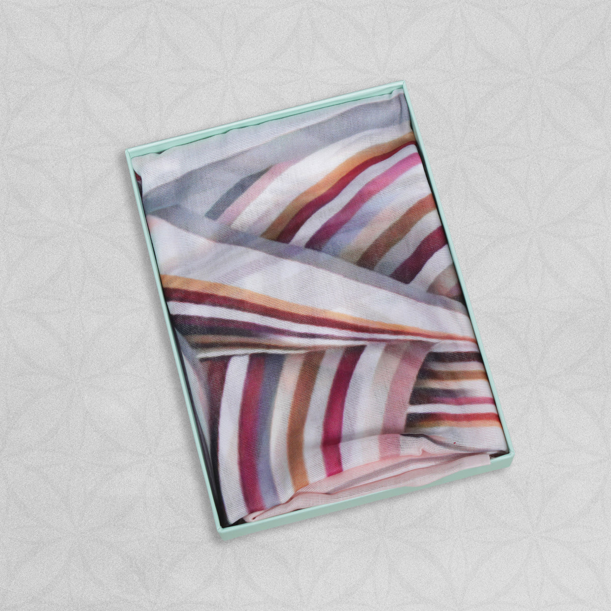 Weavermill Boxed Vintage Scarf " Ribbon Fringe " various colours