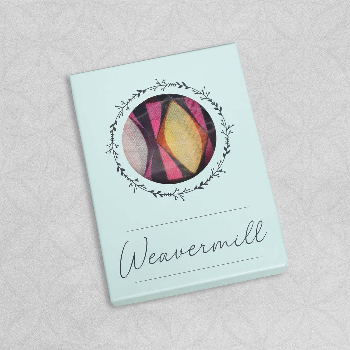 Weavermill Boxed Vintage Scarf " Vintage Diamond " various colours