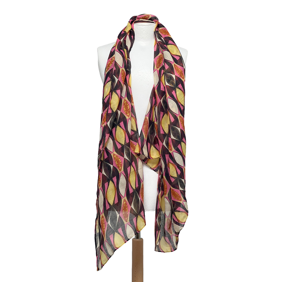 Weavermill Boxed Vintage Scarf " Vintage Diamond " various colours