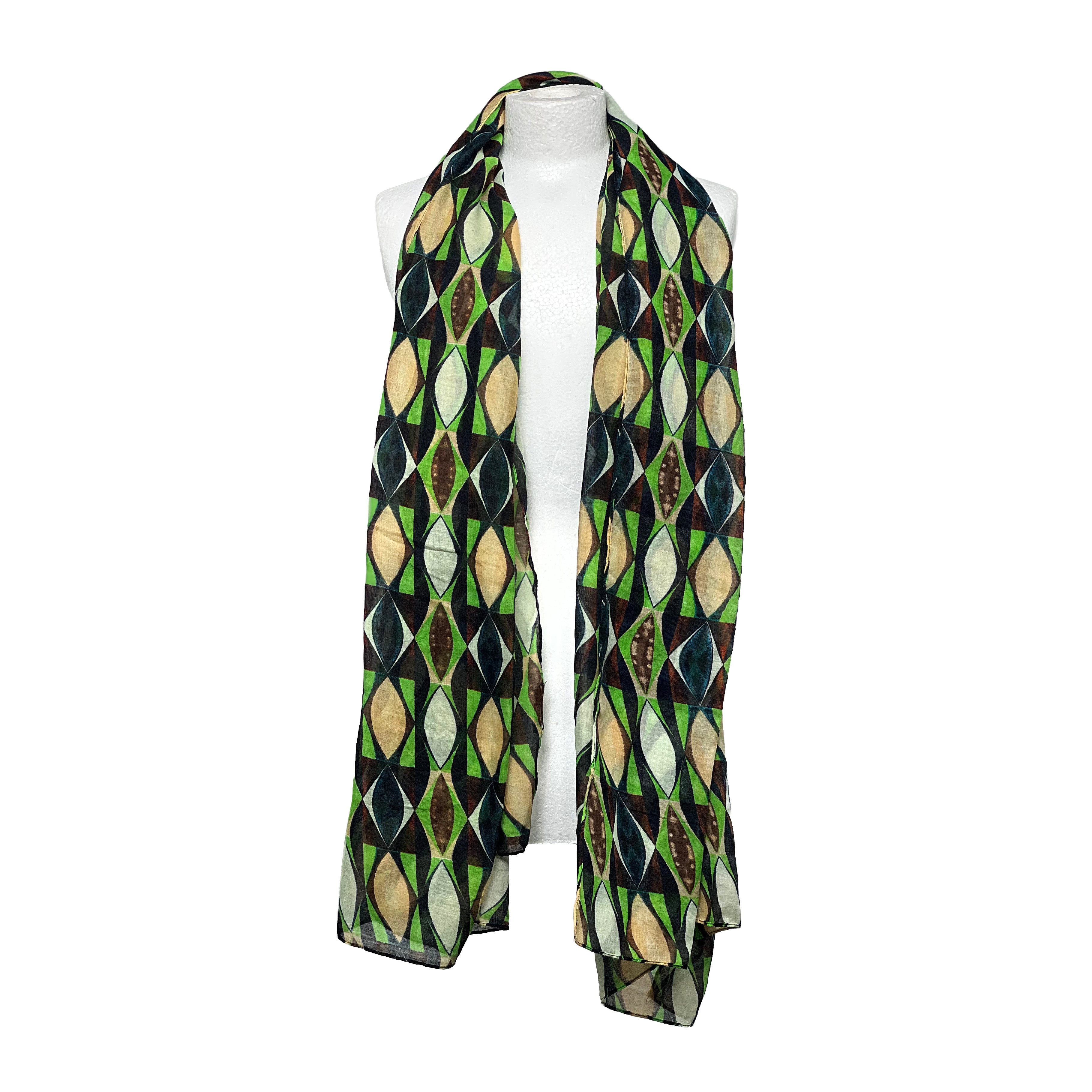 Weavermill Boxed Vintage Scarf " Vintage Diamond " various colours