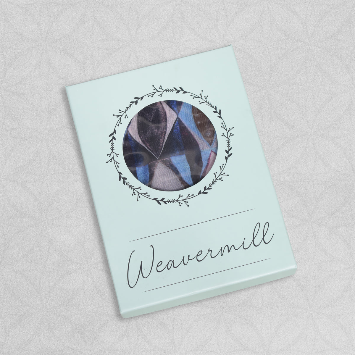 Weavermill Boxed Vintage Scarf " Vintage Diamond " various colours