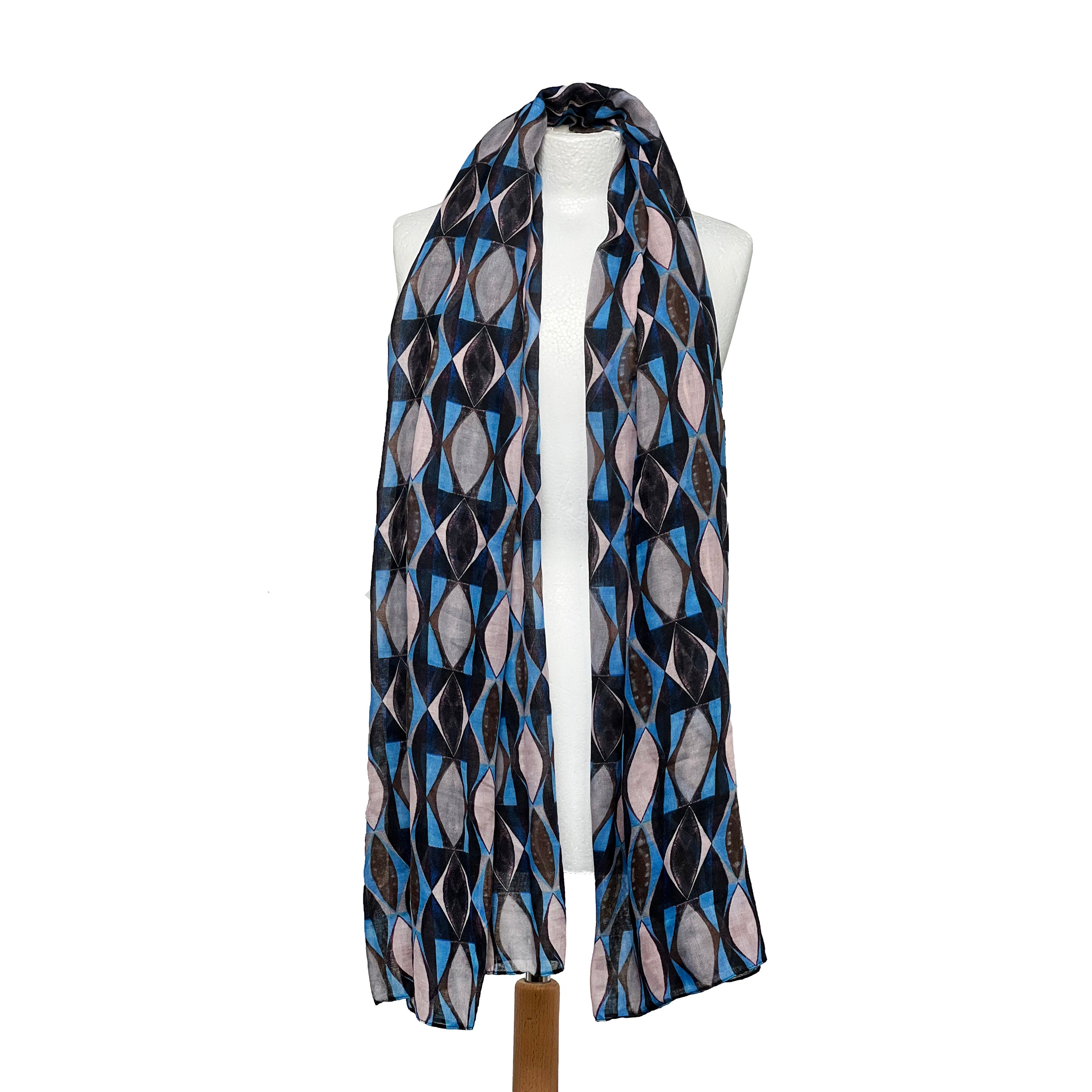 Weavermill Boxed Vintage Scarf " Vintage Diamond " various colours
