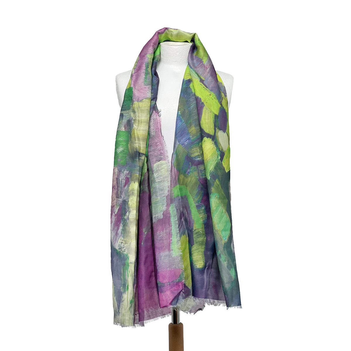 Weavermill Boxed Vintage Scarf " Abstract Palette" - Various Colours