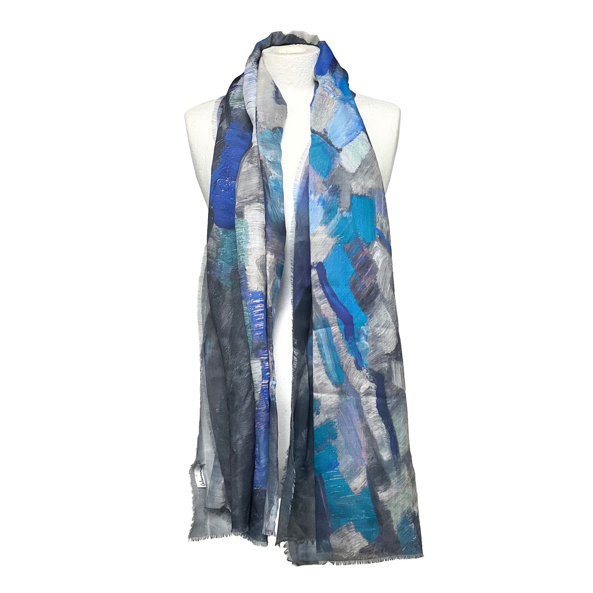 Weavermill Boxed Vintage Scarf " Abstract Palette" - Various Colours