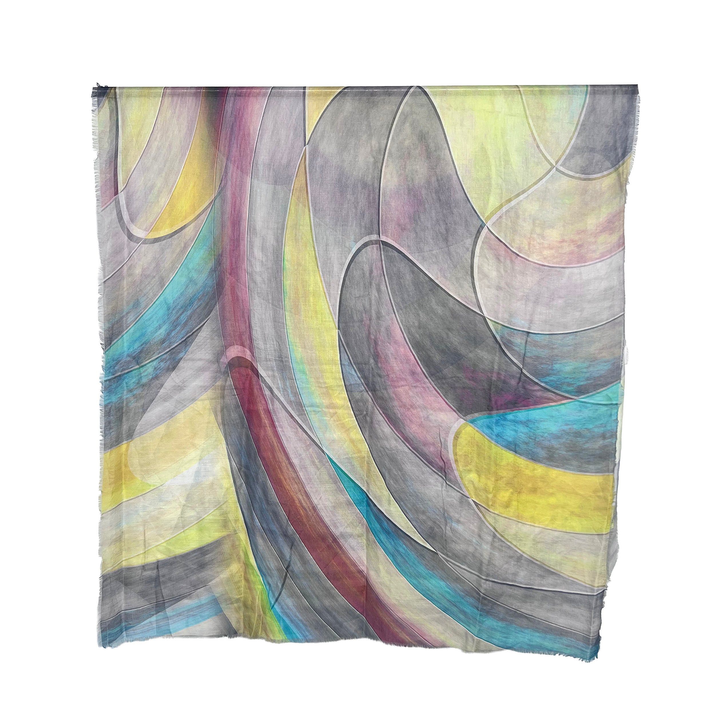 Weavermill Boxed Vintage Scarf " Waves " - Various Colours