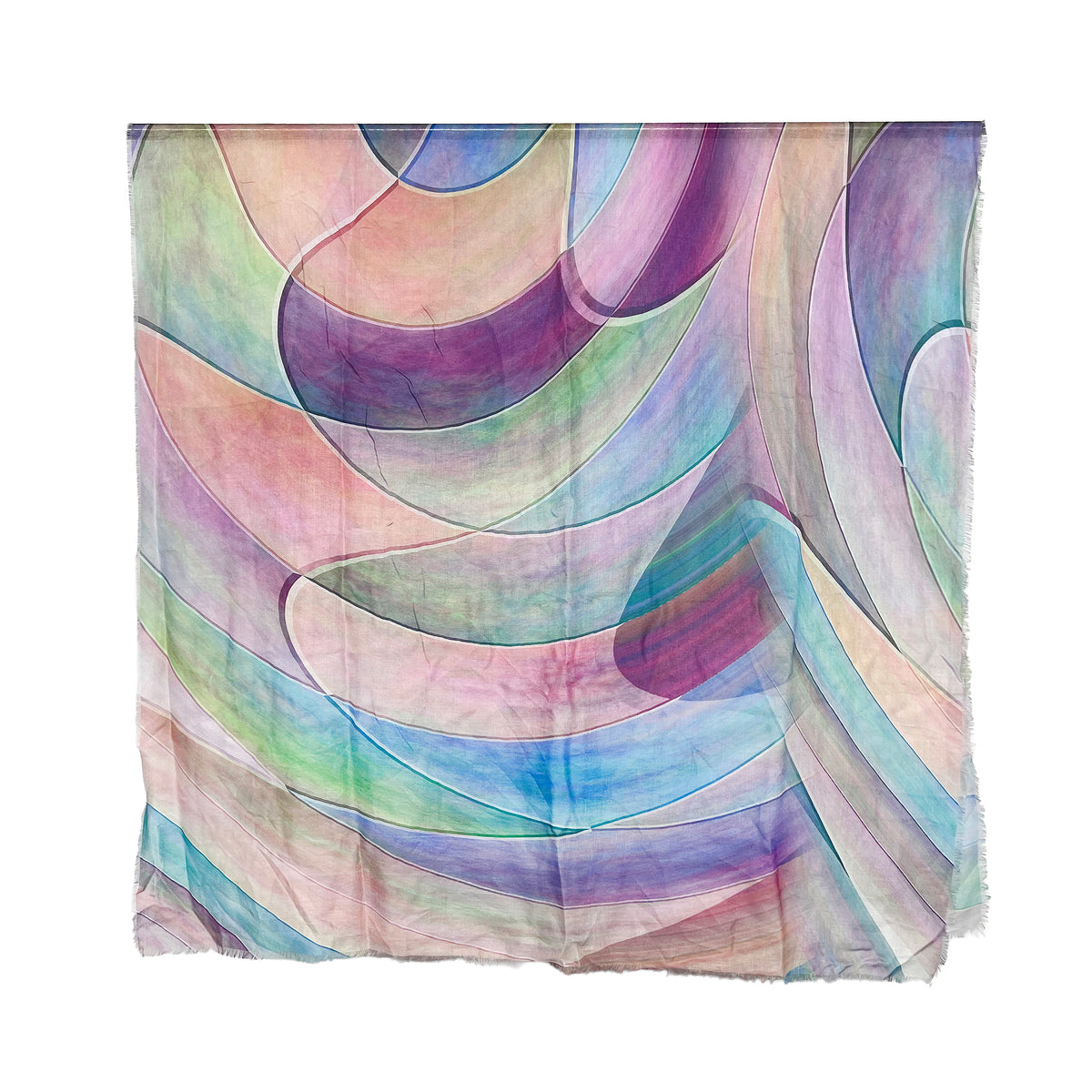 Weavermill Boxed Vintage Scarf " Waves " - Various Colours