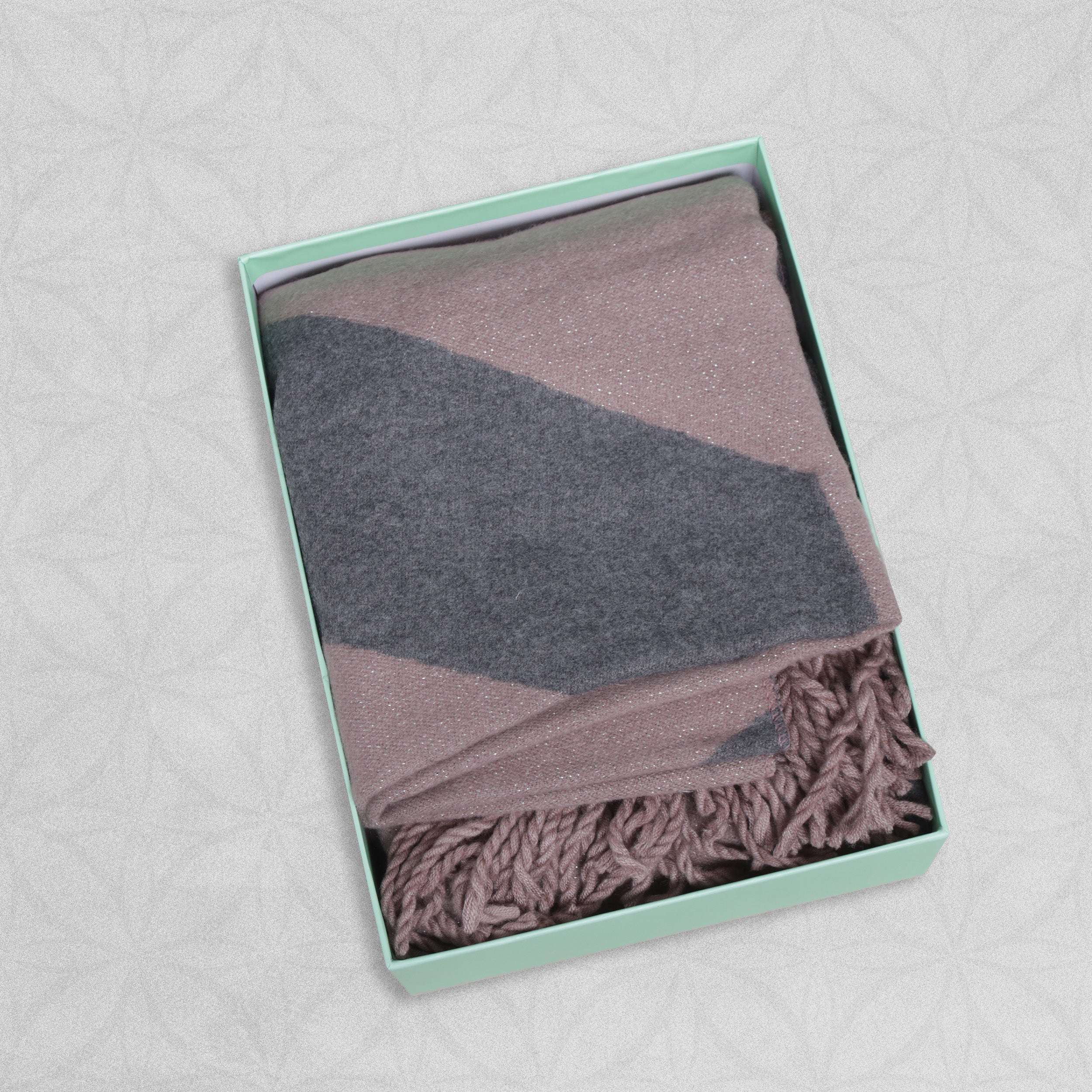Weavermill Boxed Winter Scarf "Shimmer" - Various Colours