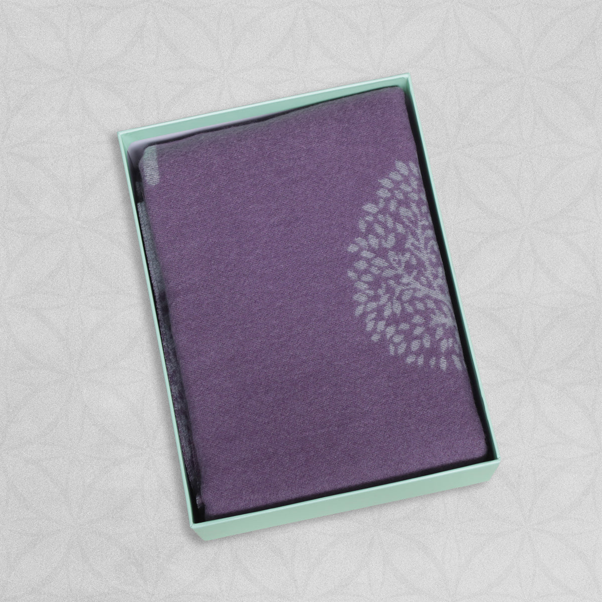 Weavermill Boxed Winter Scarf "Tree of Life" - Various Colours
