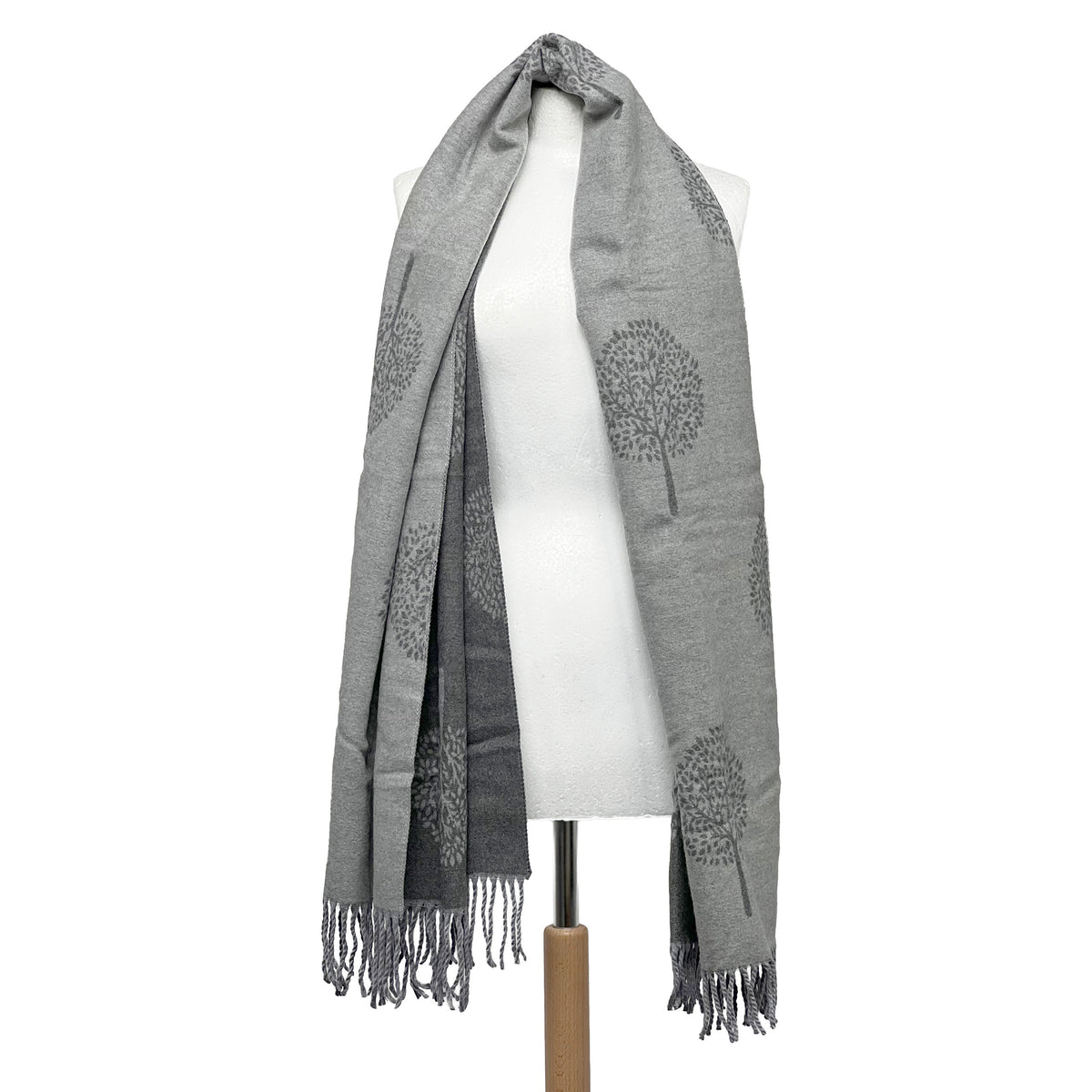 Weavermill Boxed Winter Scarf "Tree of Life" - Various Colours