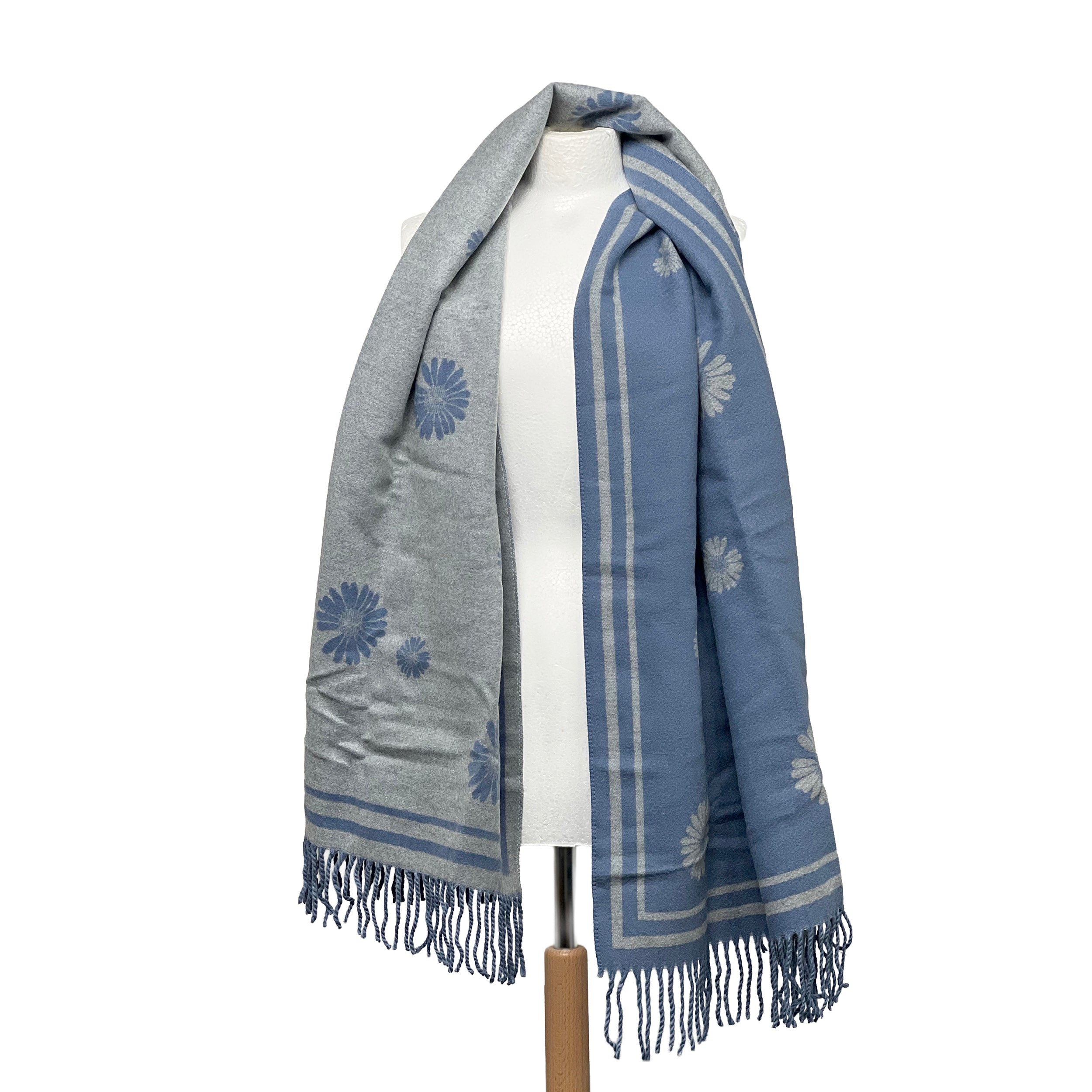 Weavermill Boxed Winter Scarf "Aster" - Various Colours