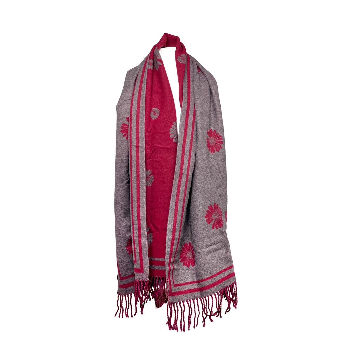Weavermill Boxed Winter Scarf "Aster" - Various Colours