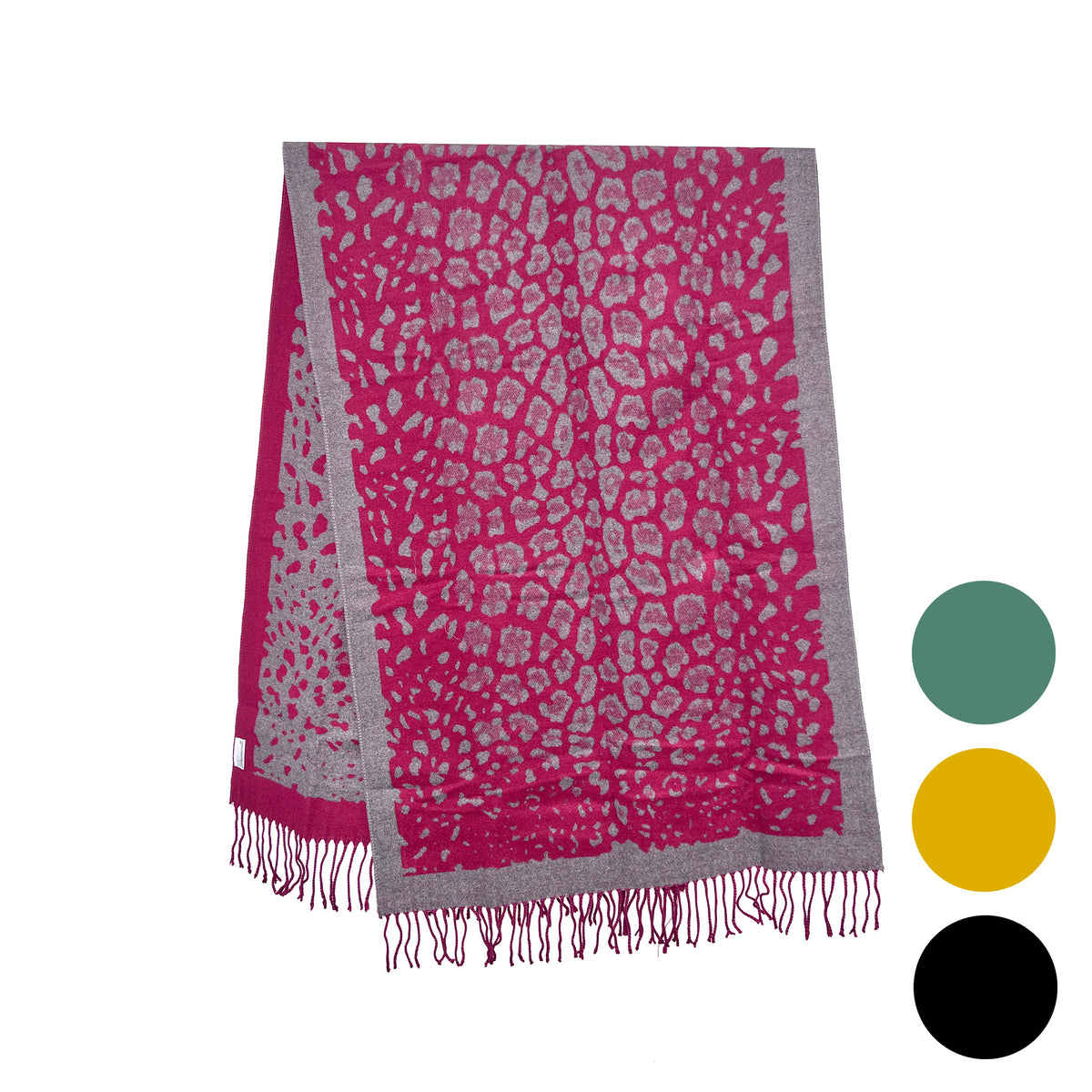 Weavermill Boxed Winter Scarf "Animal Print" - Various Colours