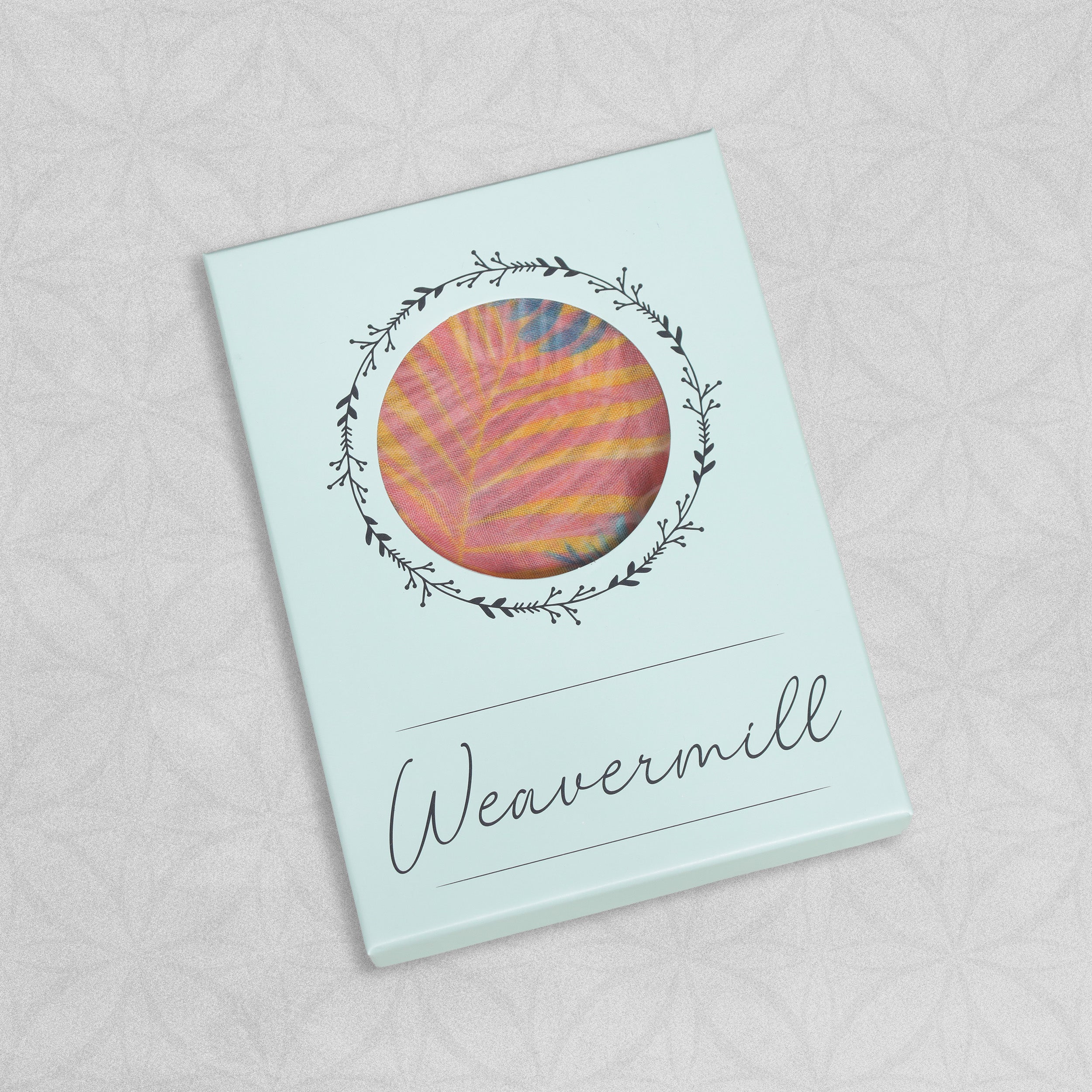 Weavermill Boxed Vintage Scarf " Fern " - Various Colours