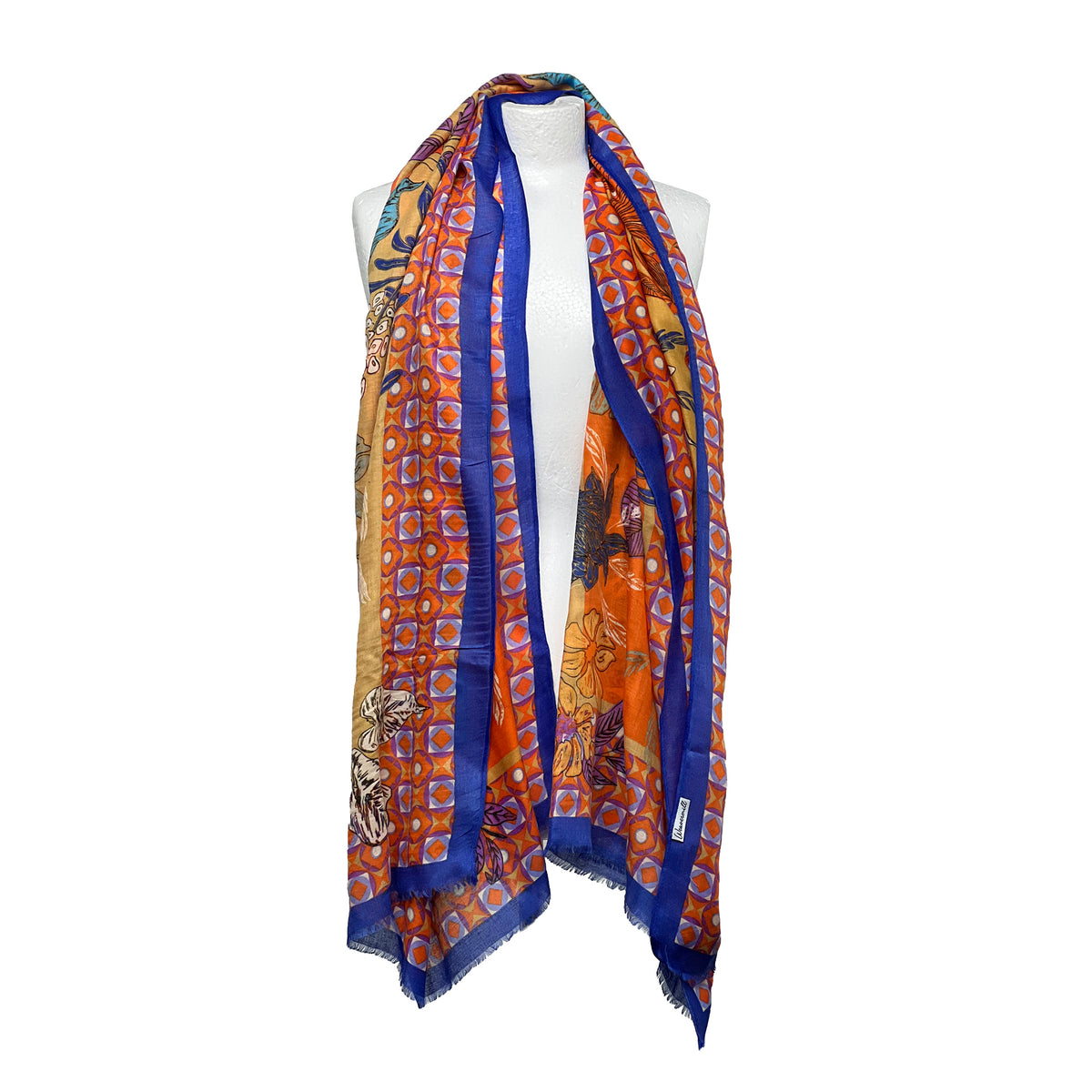 Weavermill Boxed Vintage Scarf "Exotic Botanical" - Various Colours