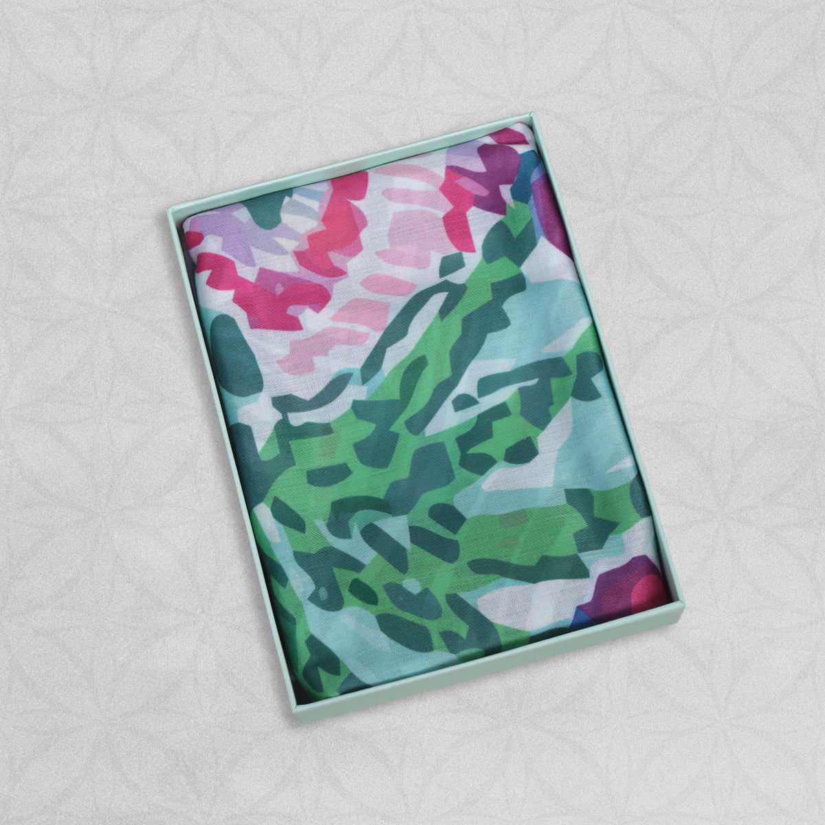 Weavermill Boxed Vintage Scarf " Tropical Floral" - Various Colours