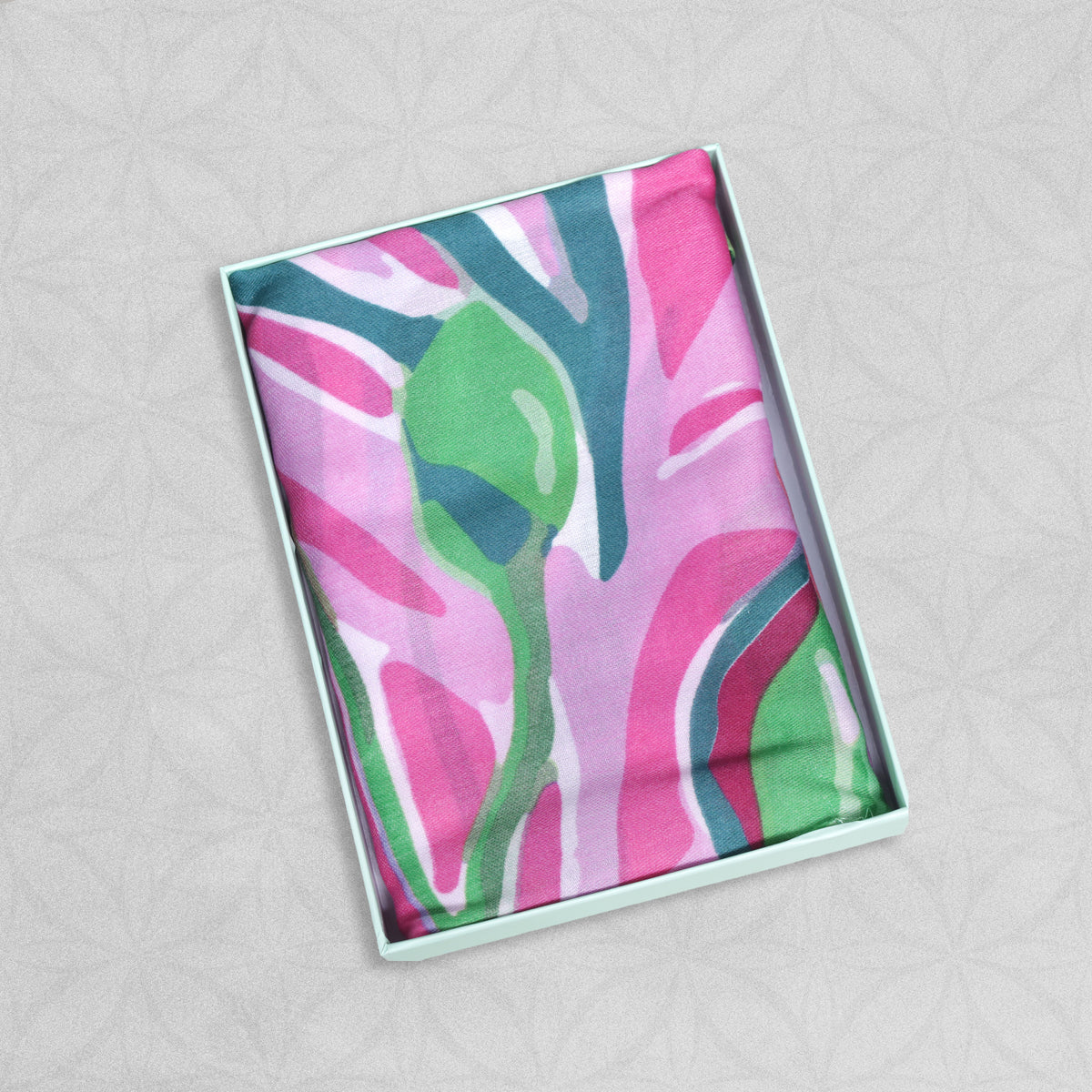 Weavermill Boxed Vintage Scarf " Tropical Floral" - Various Colours