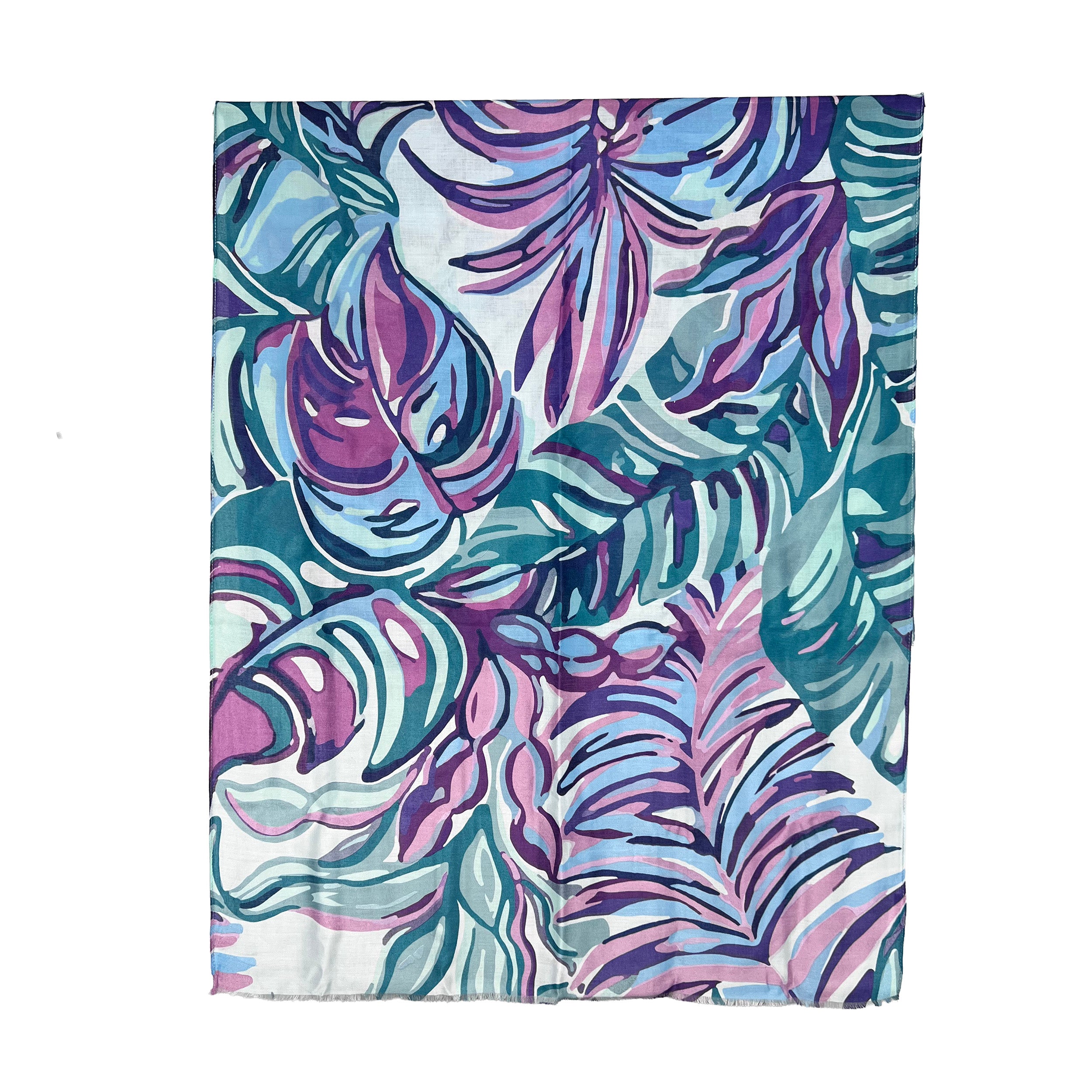 Weavermill Boxed Vintage Scarf " Tropical Floral" - Various Colours