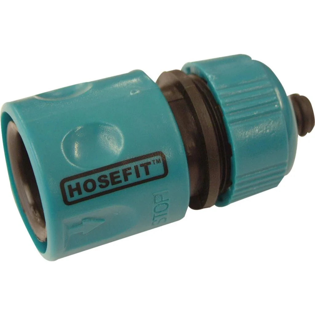 Green Jem HoseFit Female Water Stop Quick Fix Connector HF3