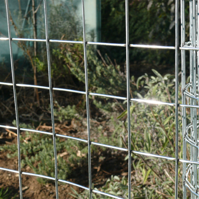 Charles Rose Cage & Aviary Galvanised Wire Fence Welded 16 Gauge Mesh 2" x 2" - Various Roll Sizes