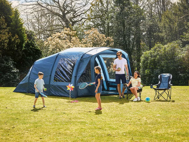 Adventuridge 6 Man Air Tent with Pump - Blue