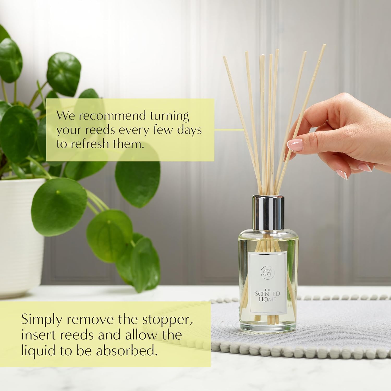 The Scented Home Reed Diffuser 150ml Various Scents