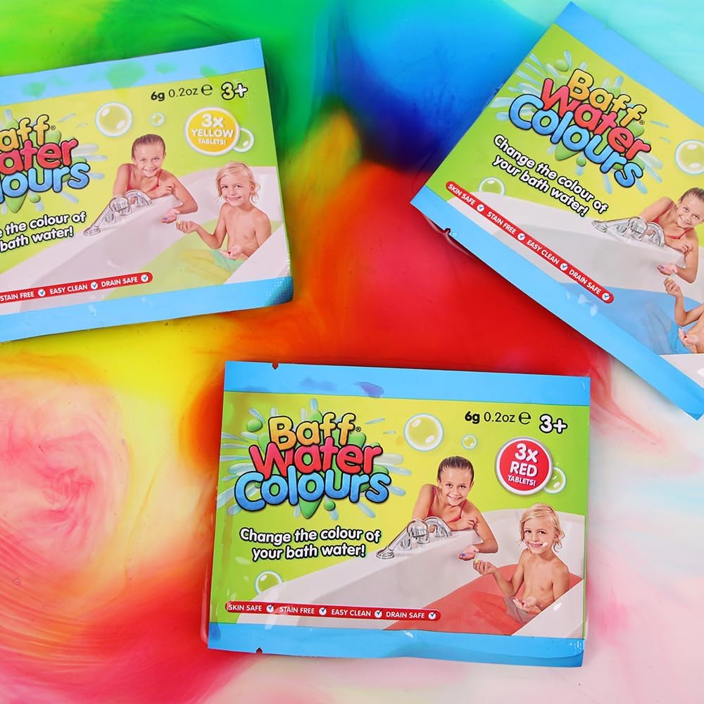 Zimpli Baff Water Colours 36 Pack - Bath Fizzers