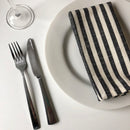 Cote-de-Amor Cotton Striped Dinner Napkins 45 x 45cm - Set of 12