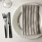 Cote-de-Amor Cotton Striped Dinner Napkins 45 x 45cm - Set of 12