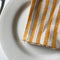 Cote-de-Amor Cotton Striped Dinner Napkins 45 x 45cm - Set of 12